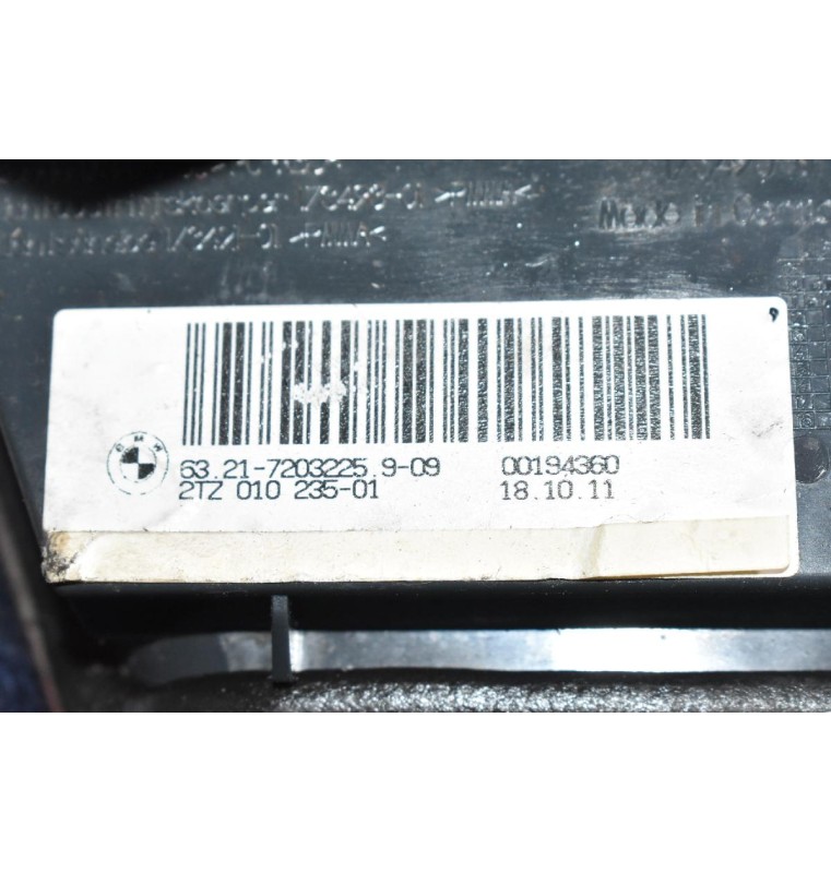 Φανάρι Πίσω Πορτ Μπαγκάζ Αριστερά Bmw F10 / F11 520 - 525 2009-2016 7203225 9-09 2TZ010235-01 (Γνήσιο)
