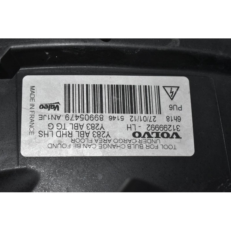 Φανάρι Εμπρός Αριστερά Volvo S60 / V60 2010-2014 31299992 (Γνήσιο) (Xenon)