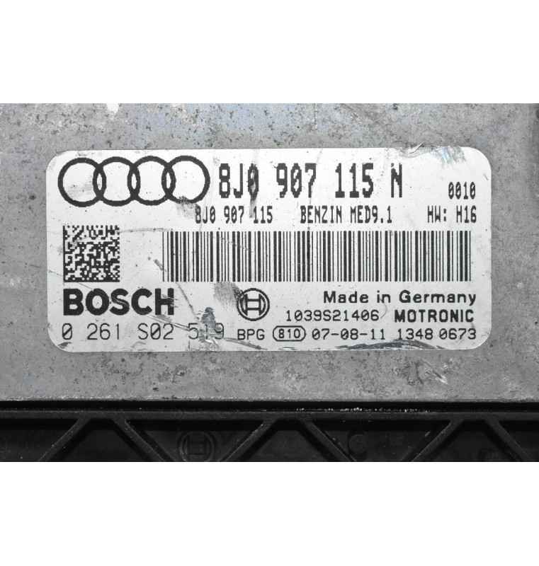 Εγκέφαλος Audi TT 2.0 2006-2014 8J0907115N 8J0907115 0261S02519 (BWA)
