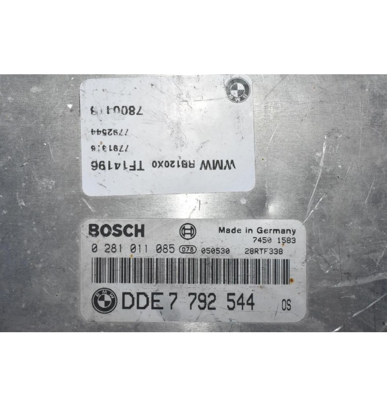 Εγκέφαλος Mini One 1.4 D 2002-2007 7792544 0281011085