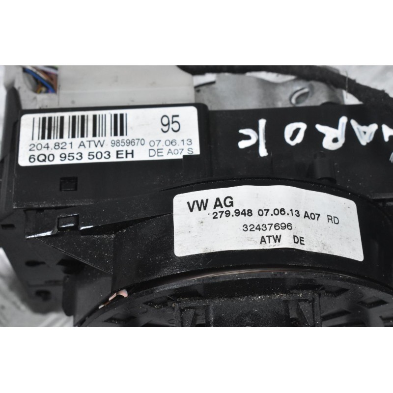 Διακόπτες Υαλοκαθαριστήρων / Φλάς Με Σερπαντίνα Volkswagen Amarok 2008-2020 6Q0953503EH (Γνήσιο) (Φλασιέρα)