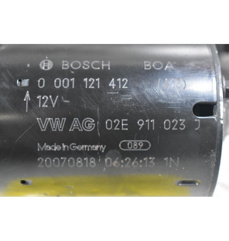 Μίζα Volkswagen Golf Jetta Passat Eos Scirocco 1.4 2.0 3.2 TSI TFSI 2004-2012 0001121412 02E911023J (Γνήσια) (Audi A3 TT TTS Seat Leon Skoda Octavia) BPY CCTA CBFA AXX BWA CCZ BMY CDMA CAV CBPA BLS