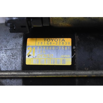 Μίζα Toyota Celica / Corolla / Avensis 2ZZ 1ZZ 1998-2008 28100-22030 228000-7581