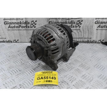 Δυναμό Audi TT A3 1.8T 20VT 1996-2006 120A 038903024F (1.9TDI AHF ASV AGR ATD) (Volkswagen Golf Bora Beetle Transporter / Seat leon Toledo Ibiza Cordoba / Skoda Octavia) AUQ AGU AUM ARZ AQA APP AWP