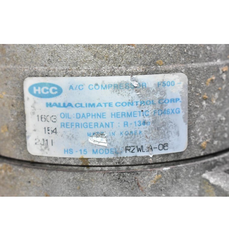 Κομπρεσέρ Aircondition Ford Ranger / Mazda B2500 2.5 WL 12V 2001-2005 RZWLA-06