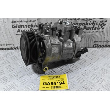 Κομπρεσέρ Aircondition A/C Volkswagen Golf Jetta Passat Eos Scirocco Tiguan Caddy Touran 1.4 1.8 2.0 TSI TFSI 2005-2012 1K0820859P 447190-9204 (Seat / Audi / Skoda) CAXA CAVE CTHA CBZB CBZA BZB CDAA