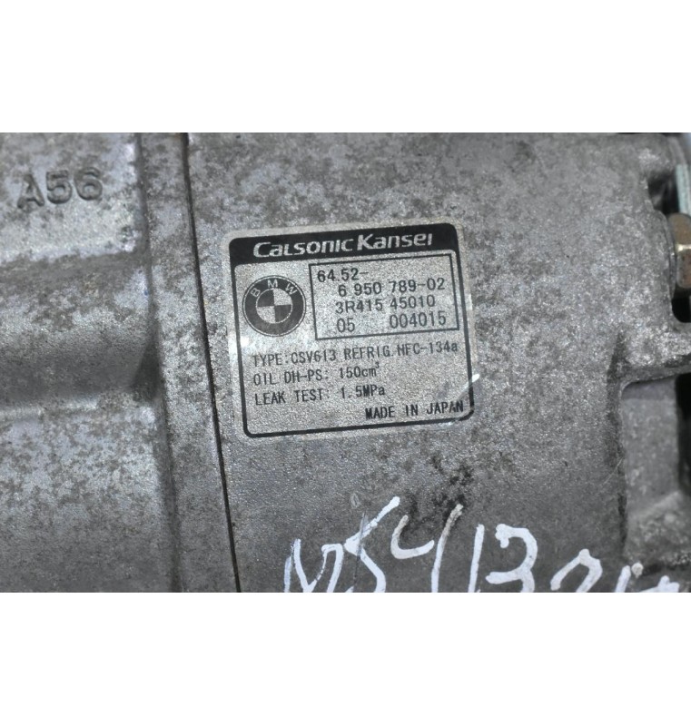 Κομπρεσέρ Aircondition A/C Bmw E46 E39 525 325 M52 M54 1998-2007 6452 6950789-02 (M54B25) (520 528 530 320 325 328 )