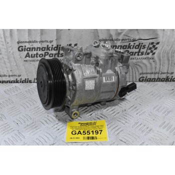 Κομπρεσέρ Aircondition Volkswagen Golf Jetta Passat Scirocco Eos Caddy TSI TFSI TDI 2008-2013 (Seat Leon Toledo Altea /Skoda Octavia SuperB /Audi A3 Q3 TT) CAXA CAVD CTH CMSB CBZ BPY CDLA CDMA CCZ CDN