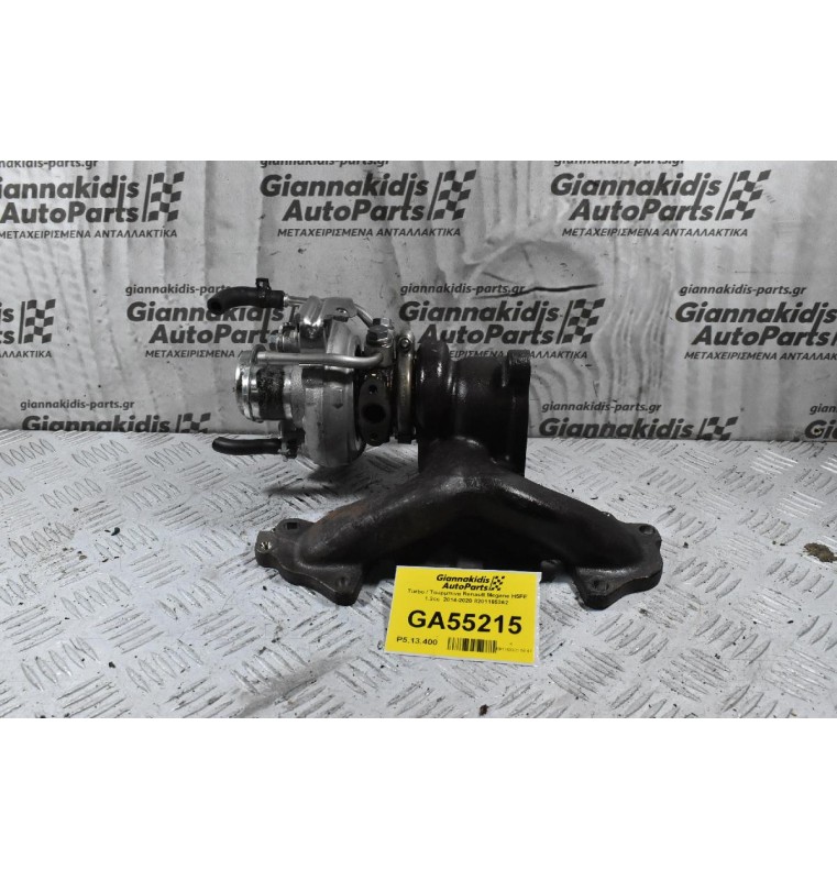 Turbo / Τουρμπίνα Renault Megane H5FE 1.2cc  2014-2020 8201165362