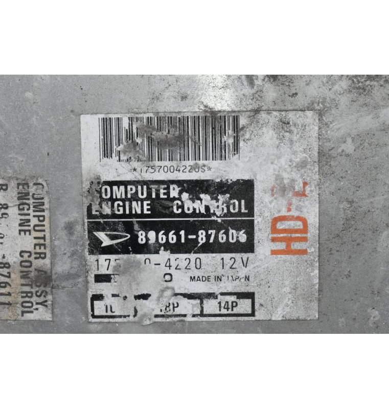 Εγκέφαλος Daihatsu Feroza / Sportrak 1985-2000 (Γνήσιο) 89661-87606 175700-4220 89660-87611