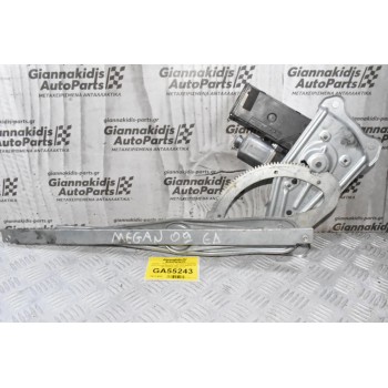 Γρύλλος - Μηχανισμός Παραθύρου Εμπρός Δεξιά Renault Megane 2007-2013 966036-102 807310004R 966315-101