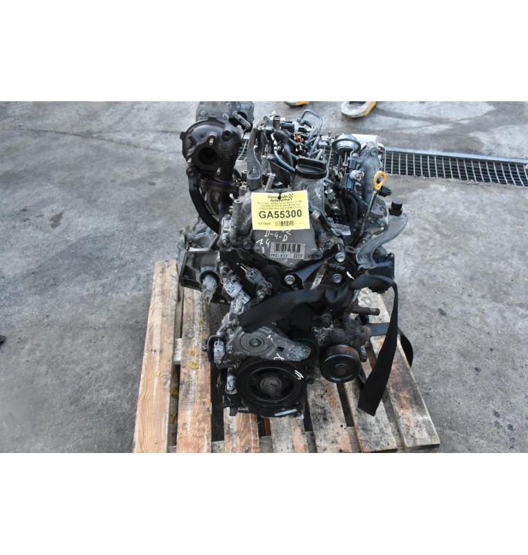 Κινητήρας - Μοτέρ Toyota Auris 1.4 D4D 1ND 2010-2015 (136.000KM) (Αντλια 22100-33050,Μπεκ 23670-39405,Turbo 17201-0N042) 19000-33332
