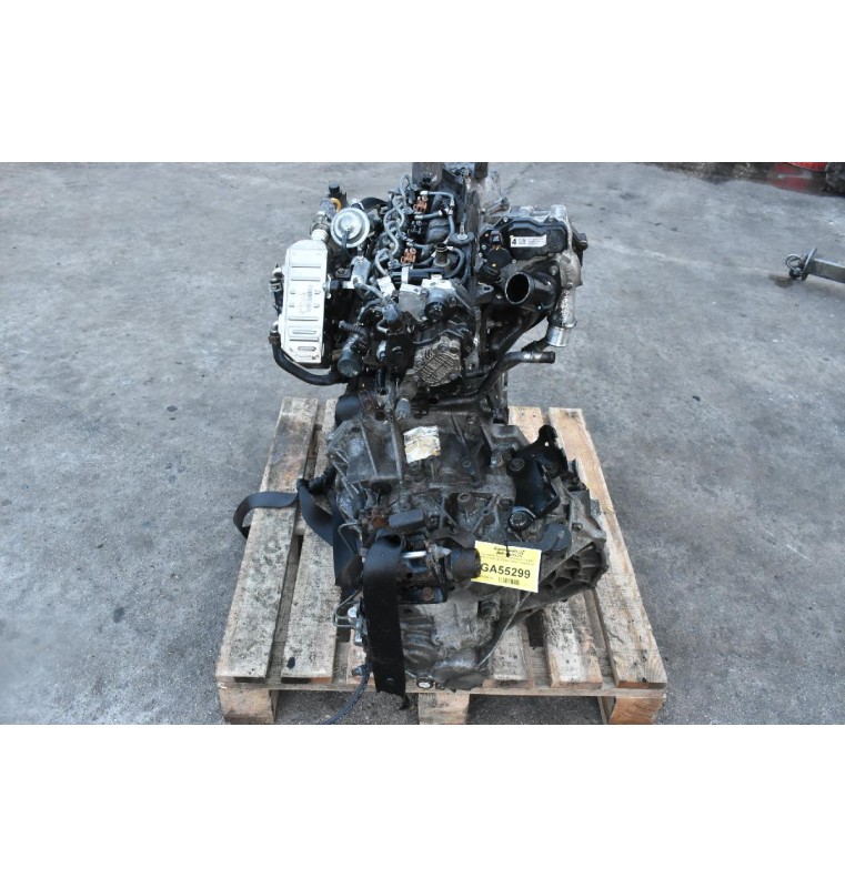 Κινητήρας - Μοτέρ Toyota Auris 1.4 D4D 1ND 2010-2015 (136.000KM) (Αντλια 22100-33050,Μπεκ 23670-39405,Turbo 17201-0N042) 19000-33332