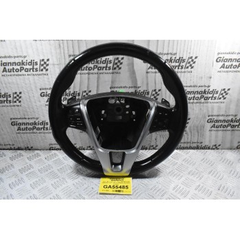 Τιμόνι Με Χειριστήρια Volvo V60 S60 XC60 2010-2022 34221166Α P31455088 34221167A (Γνήσια)