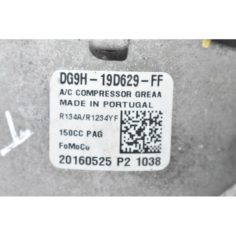 Κομπρεσέρ Aircondition A/C Ford Mondeo / Kuga / Galaxy 2.0 TDCI T8CF 2014-2020 DG9H-19D629-FF (Γνήσια)