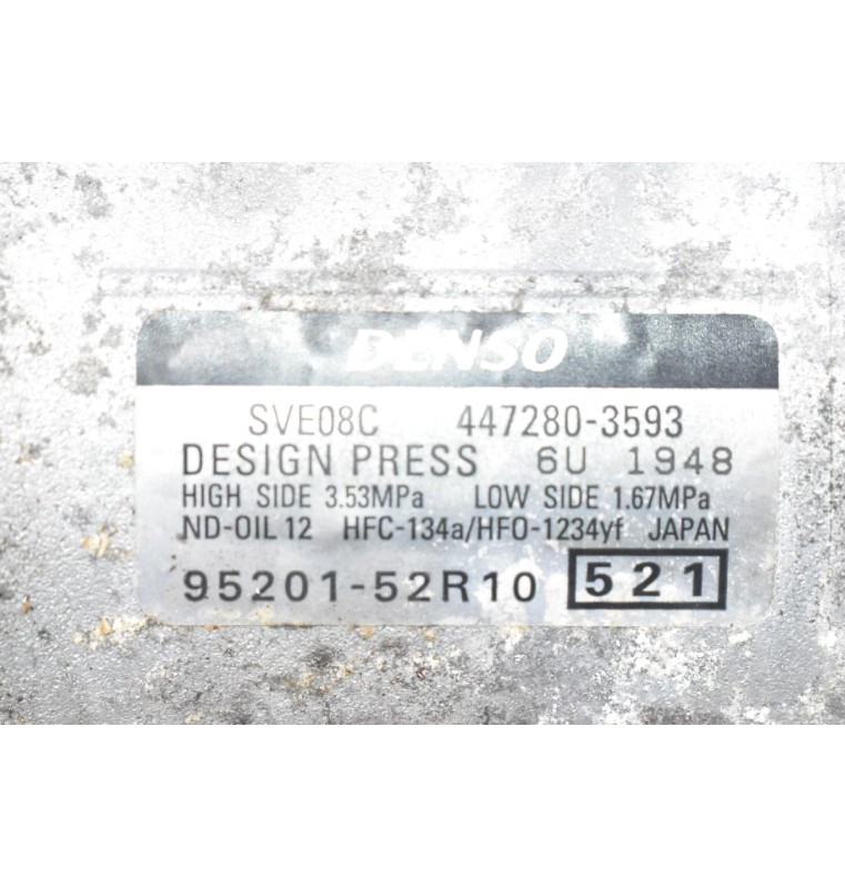 Κομπρεσέρ Aircondition A/C Suzuki Swift 1.0 K10C 2017-2023 447280-3593 (Γνήσιο)