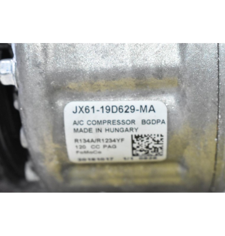 Κομπρεσέρ Aircondition A/C Ford Focus / Kuga / Fiesta / Puma / Transit Connect 1.5 Ecoboost Y1DC YZDA Z2GA 2018-2023 (Γνήσιο) JX61-19D629-MA B7J C15DD0X BKDA