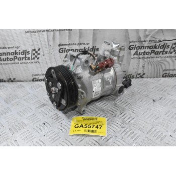 Κομπρεσέρ Aircondition A/C Volkswagen Golf Polo T-Cross Taos 1.0Tsi DKR 110A 2015-2024 (Γνήσιος) 3Q0816803E (Audi A1 Q2 / Skoda Fabia Octavia / Seat Ibiza leon) CHZB CZEA CZCA