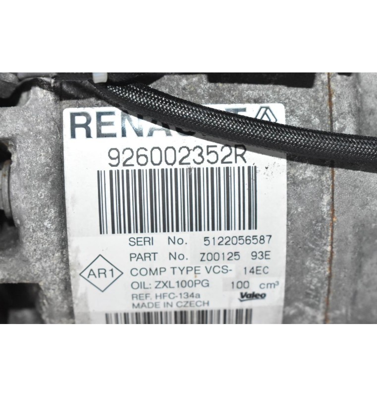Κομπρεσέρ Aircondition - A/C Κλιματισμός Renault Clio / Kangoo 1.5 K9K 2002-2010 926002352R