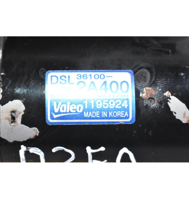 Μίζα Hyundai I20 - Kia Picanto 1.1 CRDi 75HP D3FA 2010-2015 36100-2A400