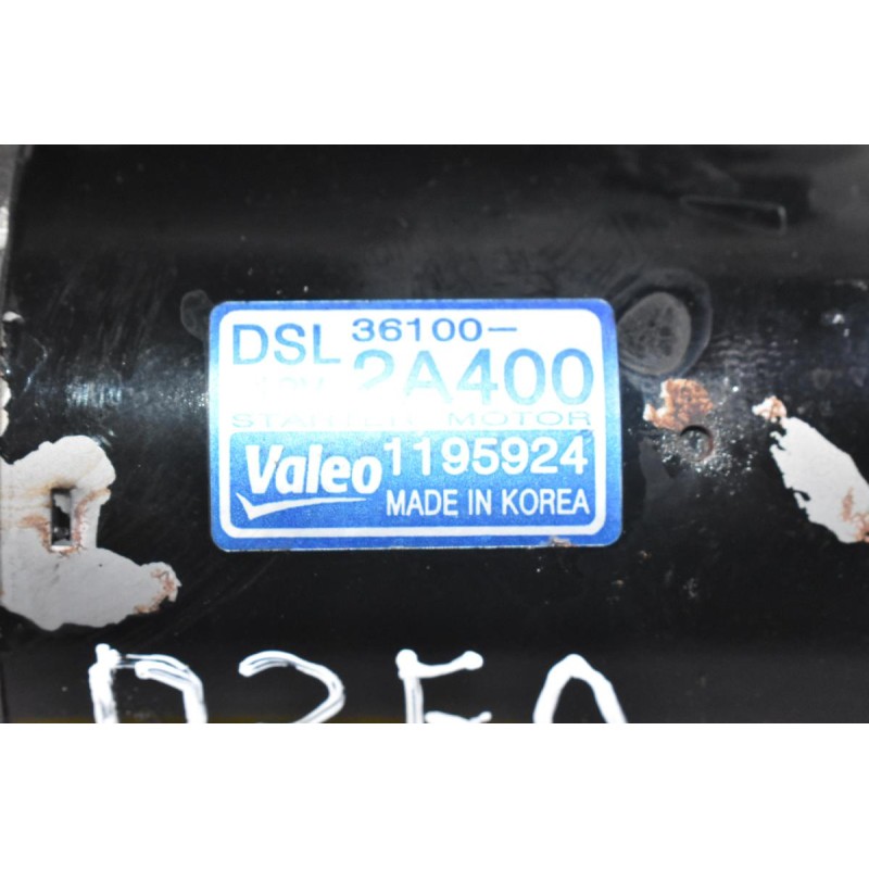 Μίζα Hyundai I20 - Kia Picanto 1.1 CRDi 75HP D3FA 2010-2015 36100-2A400