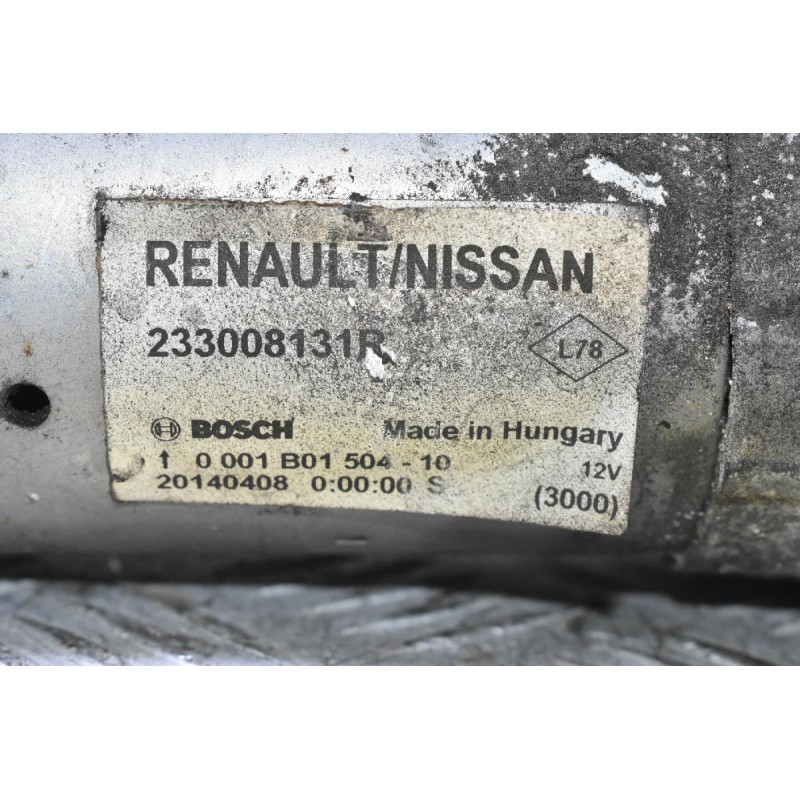 Μίζα Nissan X-Trail Qashqai NV300 Primastar R9M M9R 2010-2022 233008131R (Renault Kadjar Megane Scenic Trafic / Opel Vivaro)