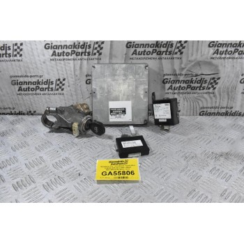 Εγκεφαλος Σετ - Immobilizer Toyota Hilux KUN 25 2005-2012 89661-0KC61 RB175800-4350 89741-71011