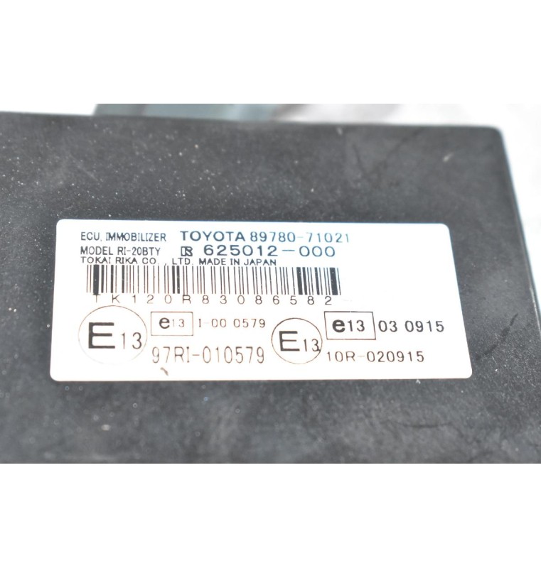 Εγκεφαλος Σετ - Immobilizer Toyota Hilux KUN 25 2005-2012 89661-0KC61 RB175800-4350 89741-71011