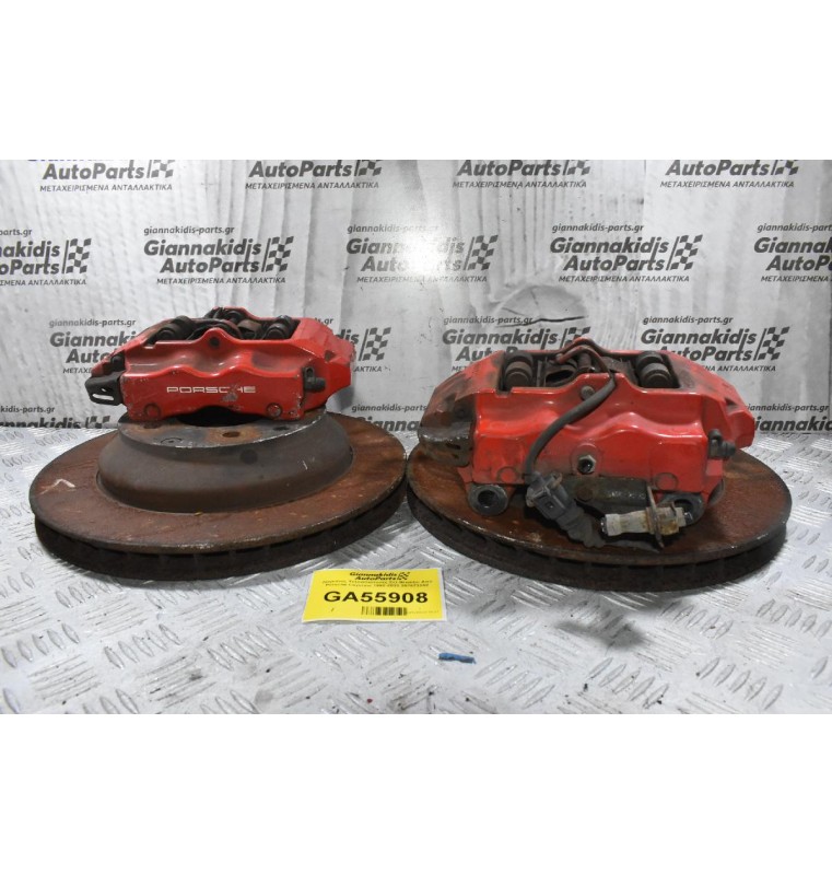 Δαγκάνες Τετραπίστονες Σετ Brembo Απο Porsche Cayenne 1990-2020 207673042