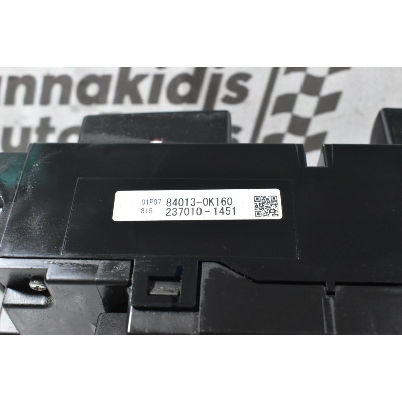 Χειριστήριο Κλιματισμού Toyota Hilux KUN 2011-2015 84013-0K160 237010-1451