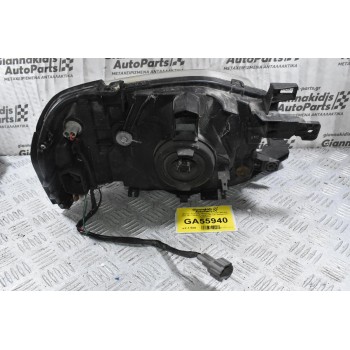 Φανάρι Εμπρός Αριστερά Nissan Navara D22 2001-2005 (Γνήσιο) (Μικρή Φθόρα Στο Κρίσταλο)