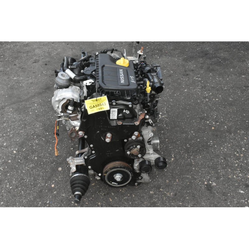 Κινητήρας - Μοτέρ Nissan Qashqai / X-trail 1.6 DCI R9M A410 2014-2020 (Αντλία 167002972R 0445010250,Μπεκ 0445110546,Turbo 54389700007)