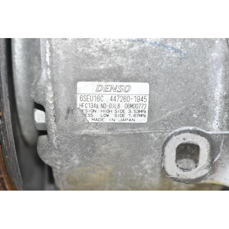 Κομπρεσέρ Aircondition - A/C Κλιματισμός Toyota Corolla 3ZR 2010-2018 DENSO 447260-1945