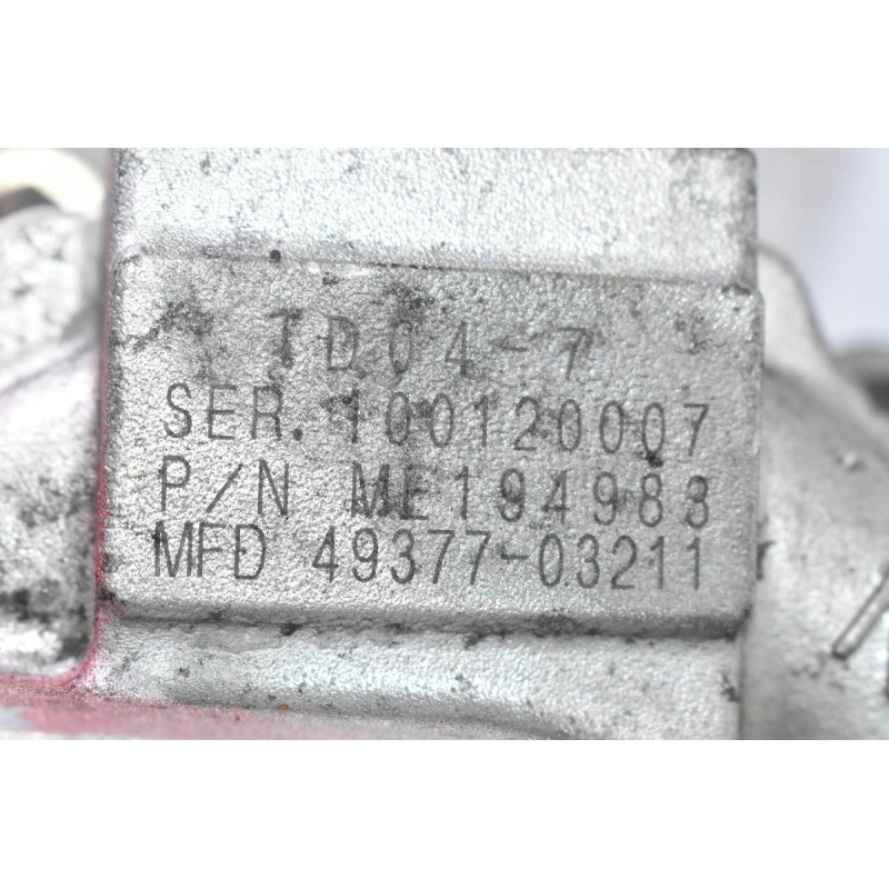 Turbo/Τουρμπίνα Mitsubishi Canter 3.0 4Μ42 2005-2011 ME194983 49377-03211 (Λίγα Κενα)