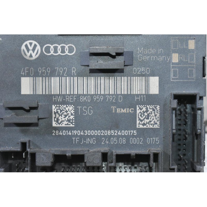 Πλακέτα Πόρτας Audi Q7 A6 S6 2005-2020 4F0959792R 8K0959792D (Γνήσια)