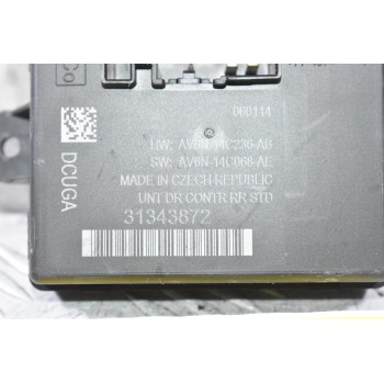 Εγκέφαλος - Πλακέτα Πόρτας Volvo V60 V40 S60 2010-2020 31343872 AV6N-14C236-AB AV6N-14C068-AE (Πίσω Αριστερά)