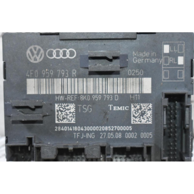 Πλακέτα Πόρτας Audi Q7 A6 S6 2005-2020 4F0959793R 8K0959793D (Γνήσια)