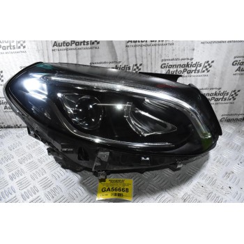 Φανάρι Εμπρός Δεξιά Mercedes-Benz W246 2015-2022 A2469063001 030129563202 A2C7414940 (Γνήσιο, LED)