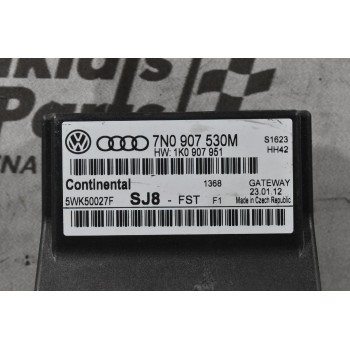 Εγκέφαλος / Πλακετα Κεντρική Μονάδα Ελέγχου Volkswagen Tiguan Golf Scirocco Passat Caddy Eos 2005-2020 7N0907530M 1K0907951  (Audi A3 TT Q3 / Skoda Octavia SuperB Yeti / Seat Leon Alhambra Altea)