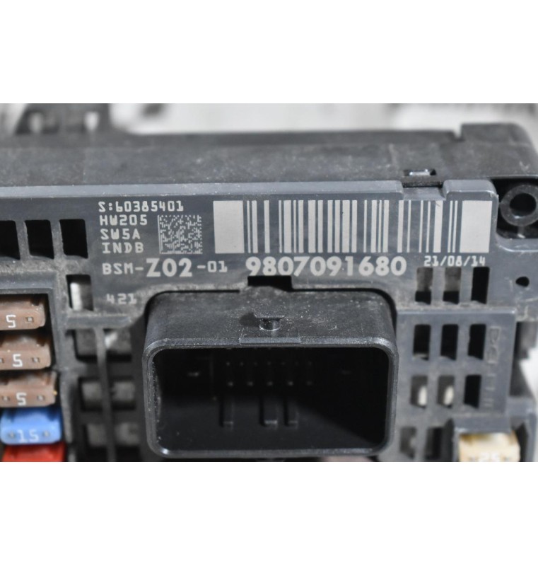 Ασφαλειοθήκη Peugeot 308 / 408 2013-2022 9674917380-00 9807091680 (Citroen C4 / DS)