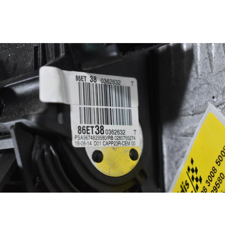 Πεντάλ Γκαζιού Peugeot 308 508 3008 5008 408 Bipper 2013-2022 9674829580 0280755274 (Citroen C4 C5) (Γνήσιο)