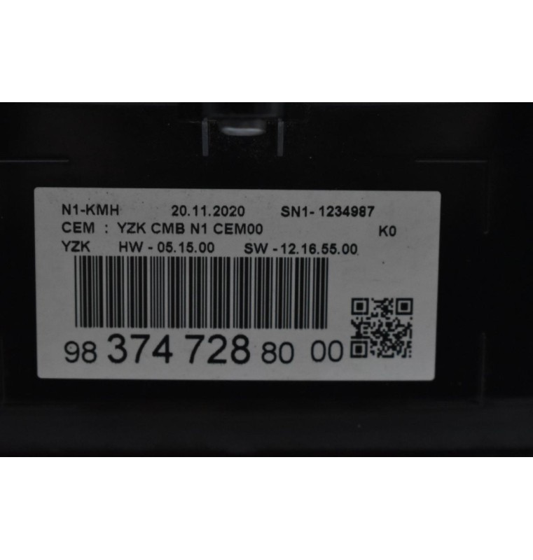 Καντράν - Κοντέρ Peugeot Expert / Jumpy /Vivaro 2.0 Hdi 2016-2025 9837472880