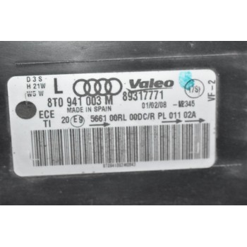 Φανάρι Εμπρός Αριστερά Audi A5 / S5 2007-2011 8T0941003M 8K0941597 (Xenon) (Γνήσιο)