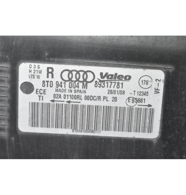 Φανάρι Εμπρός Δεξιά Audi A5 / S5 2007-2011 8T0941003M 8K0941597 (Xenon) (Γνήσιο)
