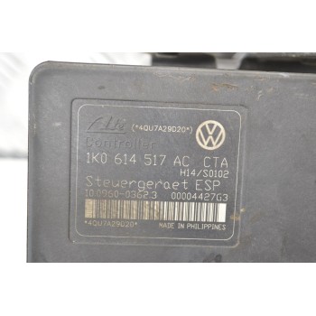 Μονάδα ABS Volkswagen Golf - Jetta - Polo 2005-2015 1K0614517AC (Γνήσια) (Seat / Skoda / Audi A3) (ΜΙΚΡΟ ΣΠΑΣΙΜΟ)