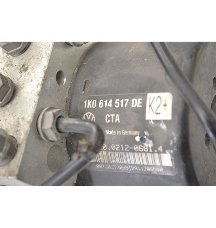 Μονάδα ABS Volkswagen Golf - Touran TSI CAX 2006-2015 1K0907379BJ 1K0614517DE (Γνήσια) (Seat Skoda Audi)