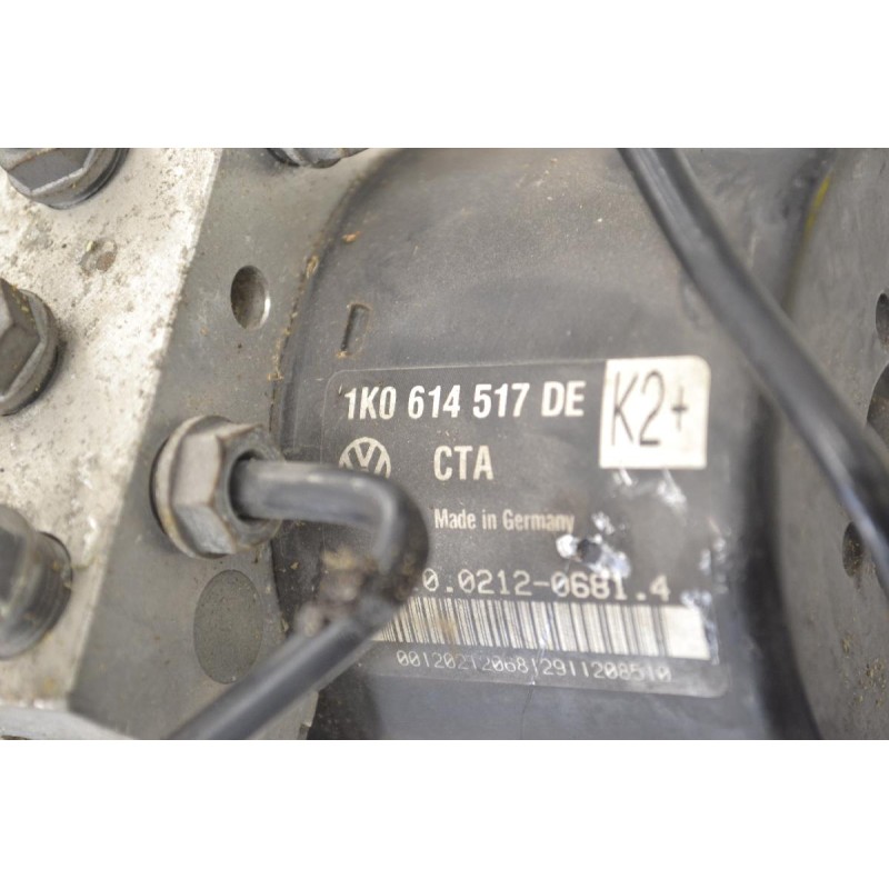 Μονάδα ABS Volkswagen Golf - Touran TSI CAX 2006-2015 1K0907379BJ 1K0614517DE (Γνήσια) (Seat Skoda Audi)