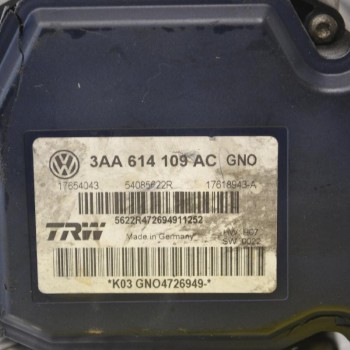 Μονάδα ABS Volkswagen Passat 2007-2015 3AA614109AC (Σπασιμο στο πλαστικο) 17654043