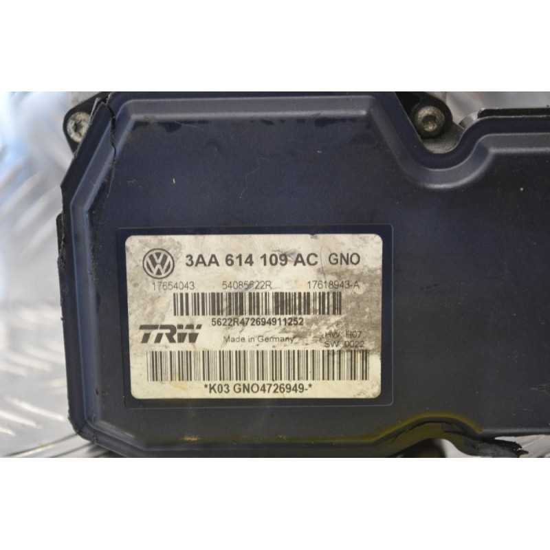 Μονάδα ABS Volkswagen Passat 2007-2015 3AA614109AC (Σπασιμο στο πλαστικο) 17654043