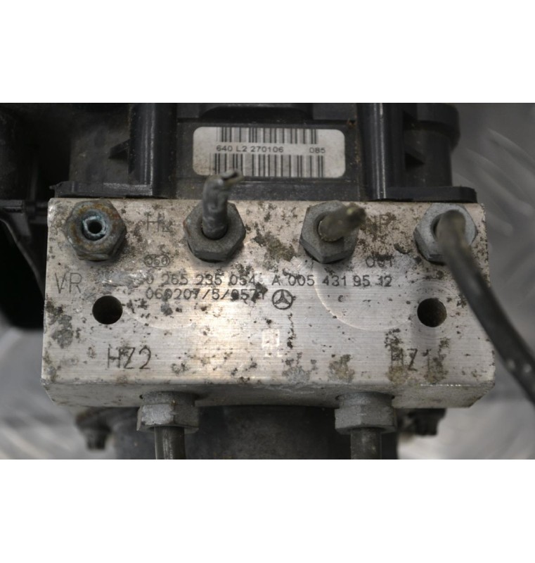 Μονάδα ABS Mercedes-Benz A Class W169 2004-2010 A0054319512 0265235054 0265950505